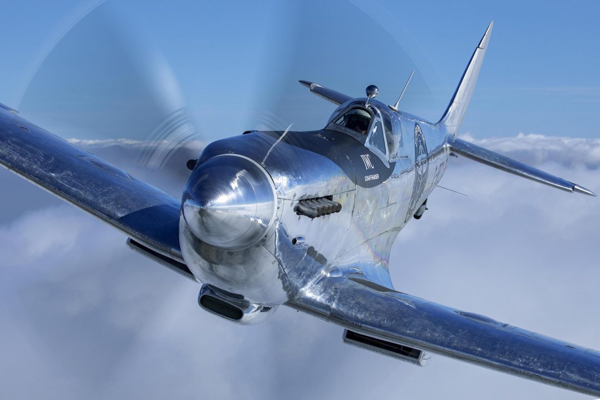 Curatedition-IWC-Silver Spitfire- Restoration-Of-Iconic-Aircraft-Complete