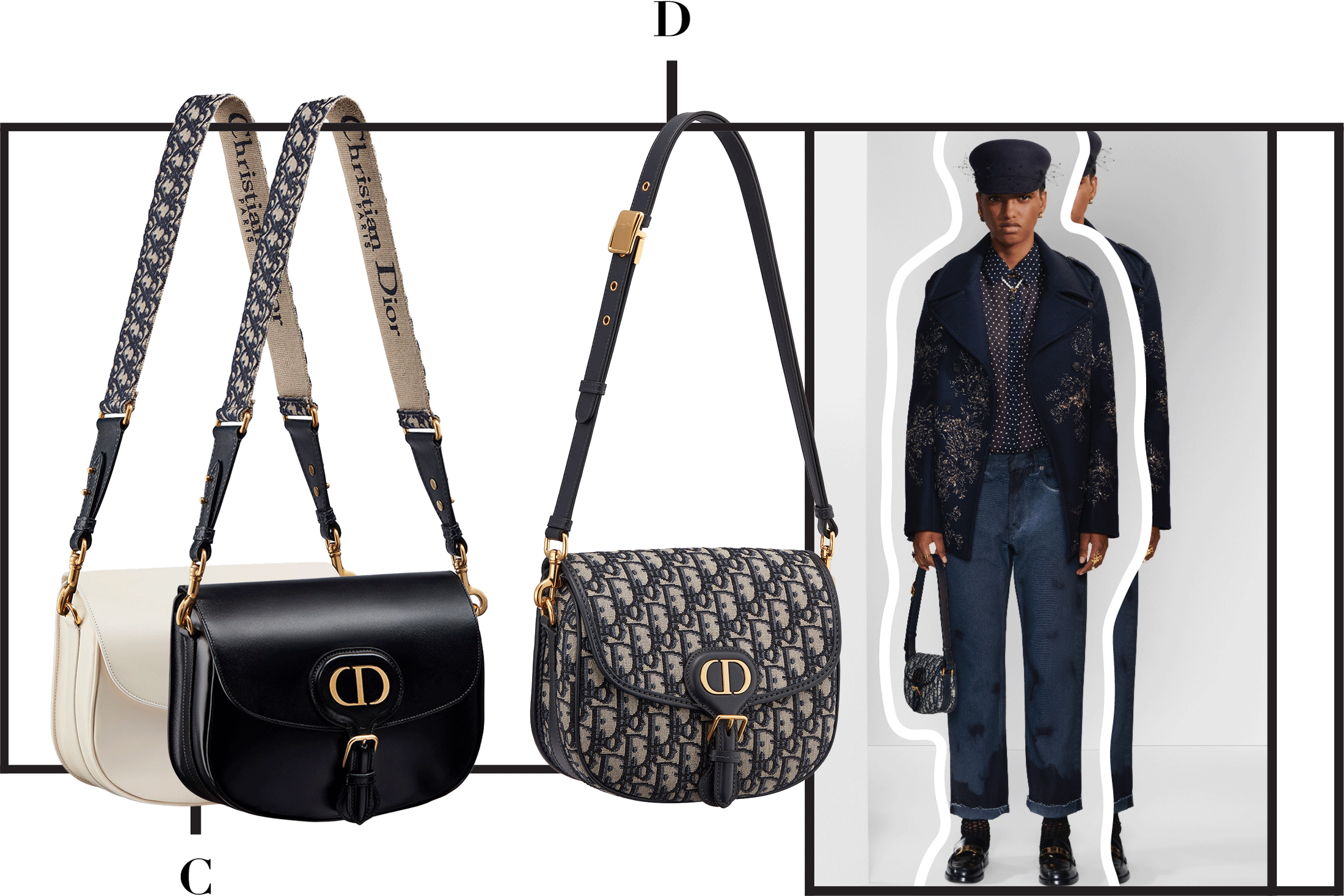 Dior Bobby Bag Comparisons Micro, Small, Medium, Large How It Looks On Me,  What Fits, Which To Buy 