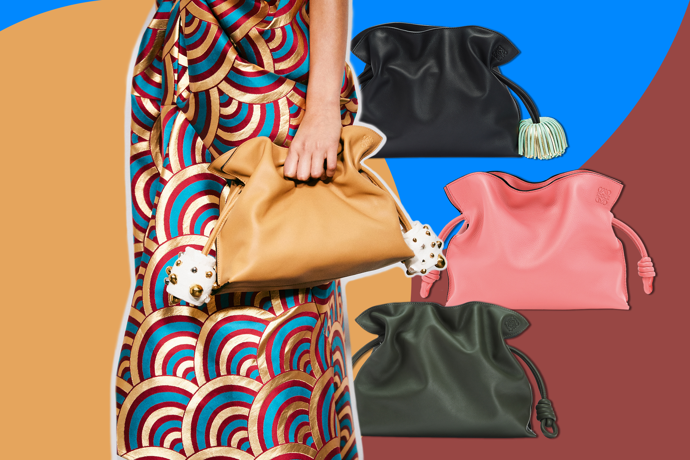Loewe: The Flamenco Clutch Bag | Curatedition