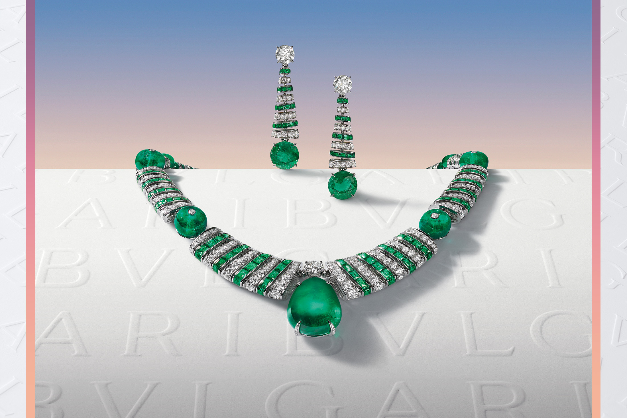 See How Bulgari Created a 93.83-Carat Emerald Necklace Worn by