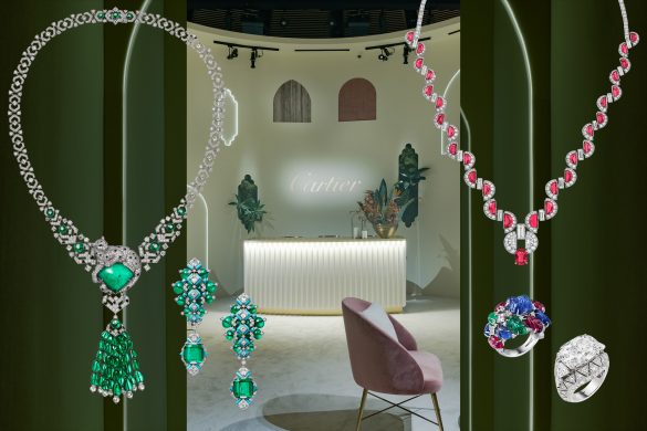 Cartier's High-Jewelry Installation Beautés du Monde in Madrid