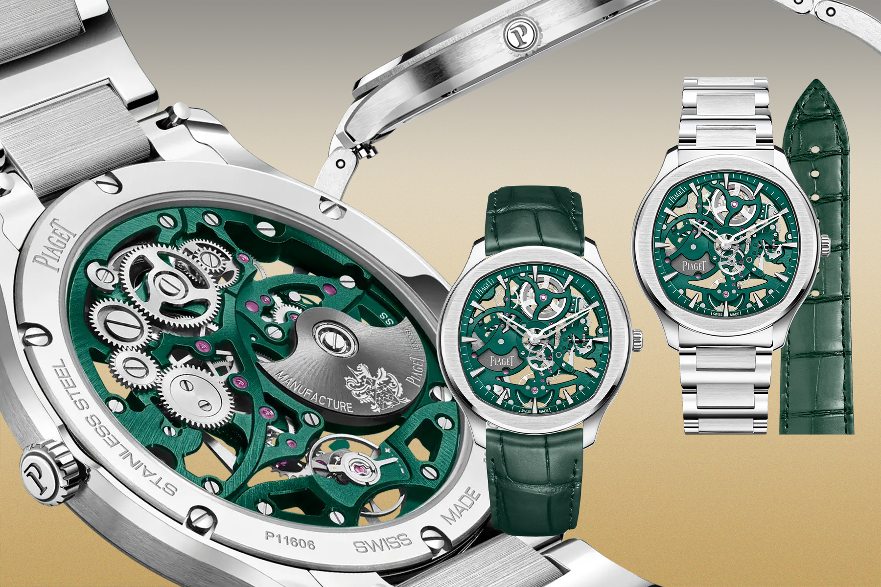 The Piaget Polo Bold in Green Curatedition